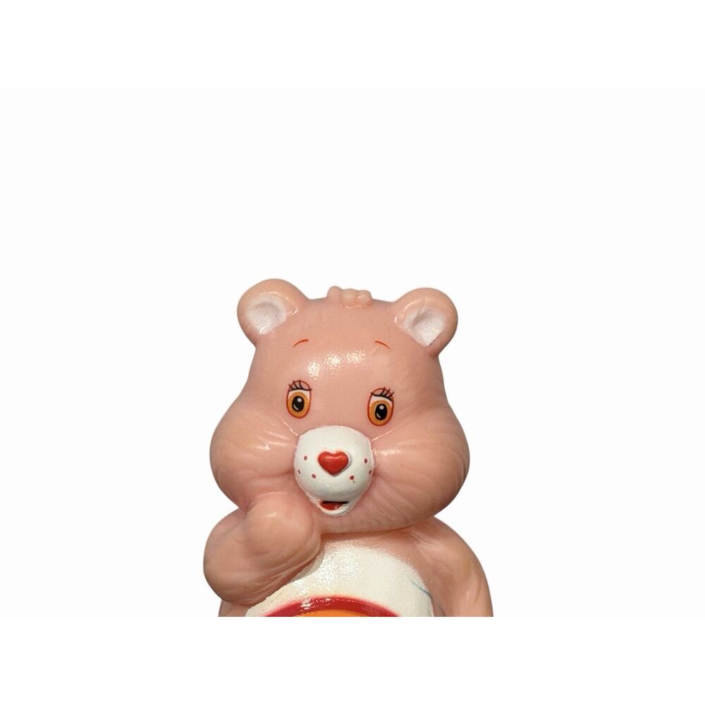 Vintage Care Bears 1980s Cheer Bear 2.5” Figure - Picture 5 of 7